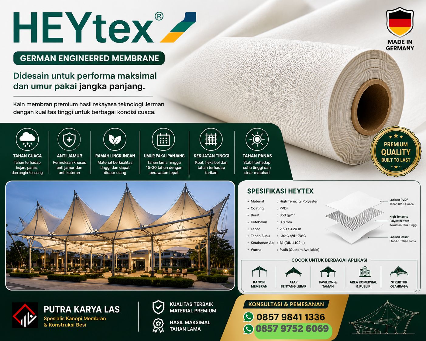Kain Membran Heytex